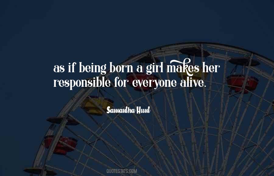 Being Born Quotes #1338014