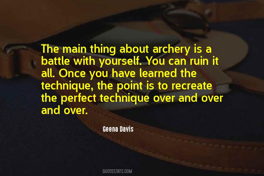 Quotes About Archery #394426