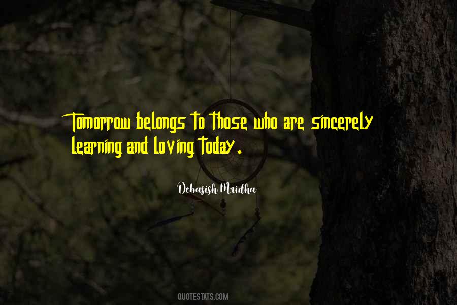 Quotes About Tomorrow #1835215