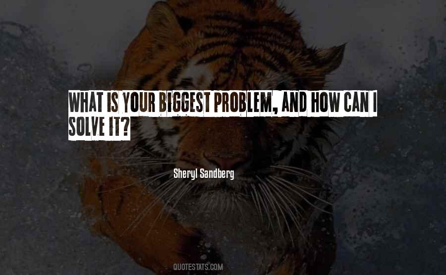 Solve Your Own Problem Quotes #87871