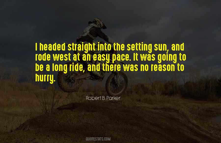 Quotes About The Setting #1080732