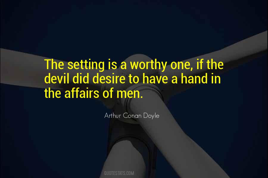 Quotes About The Setting #111020