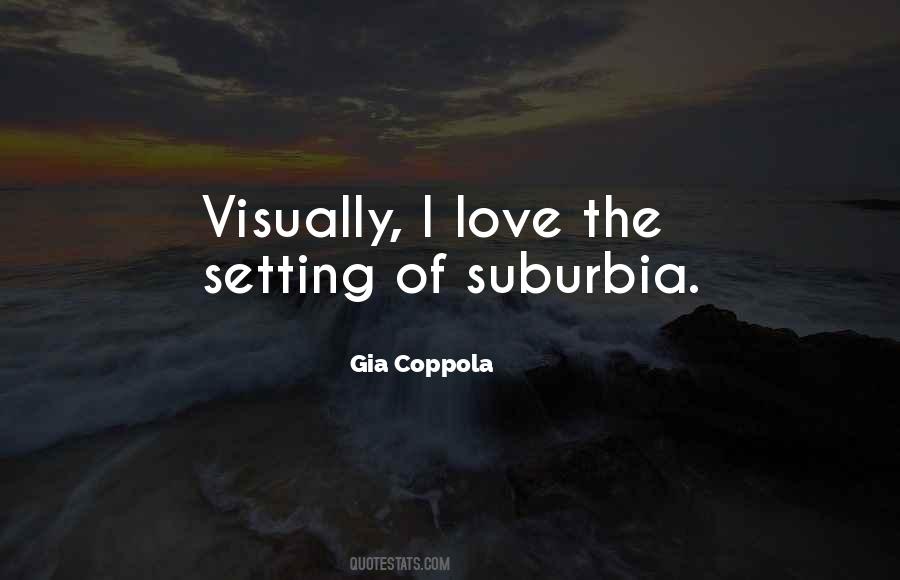 Quotes About The Setting #1559089