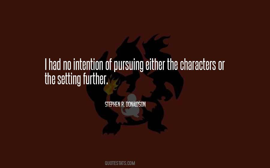 Quotes About The Setting #1673217