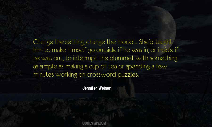 Quotes About The Setting #1793182
