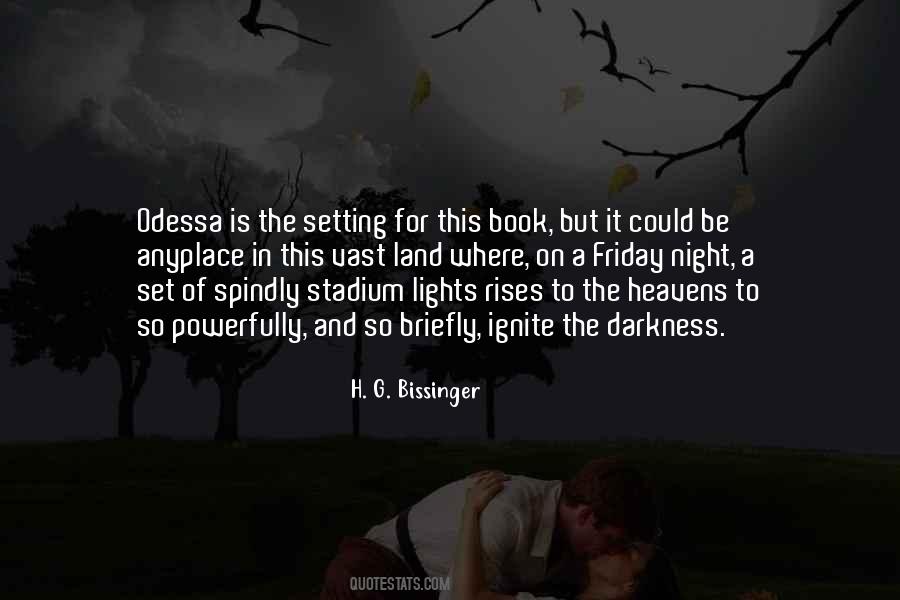 Quotes About The Setting #280979