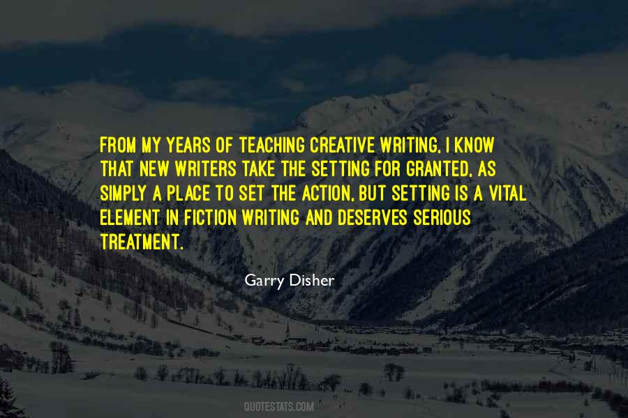 Quotes About The Setting #301464