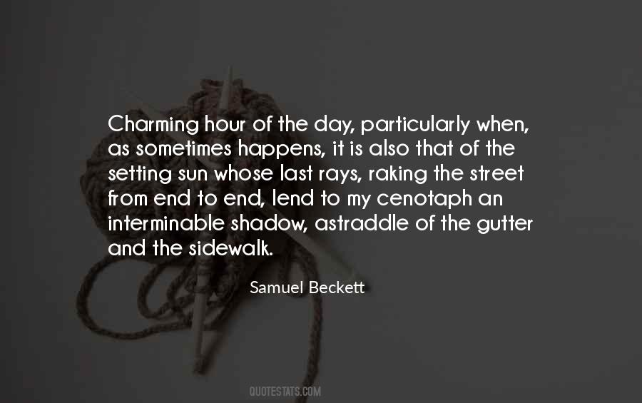 Quotes About The Setting #470327