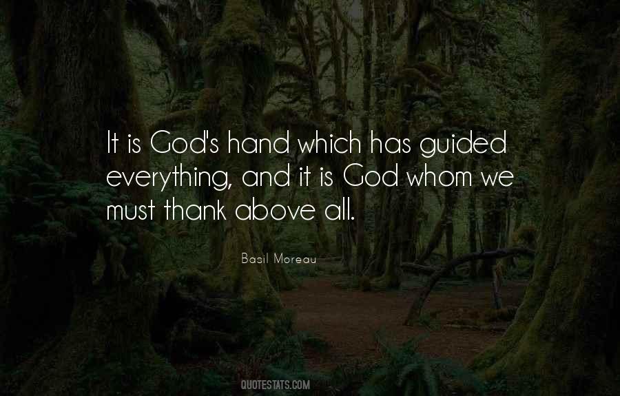 Quotes About God's Hands #135606