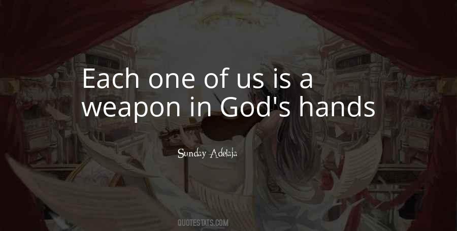 Quotes About God's Hands #477184