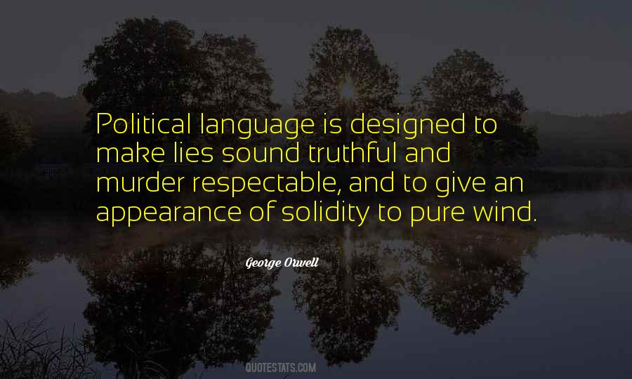 Politics Language Quotes #1550069