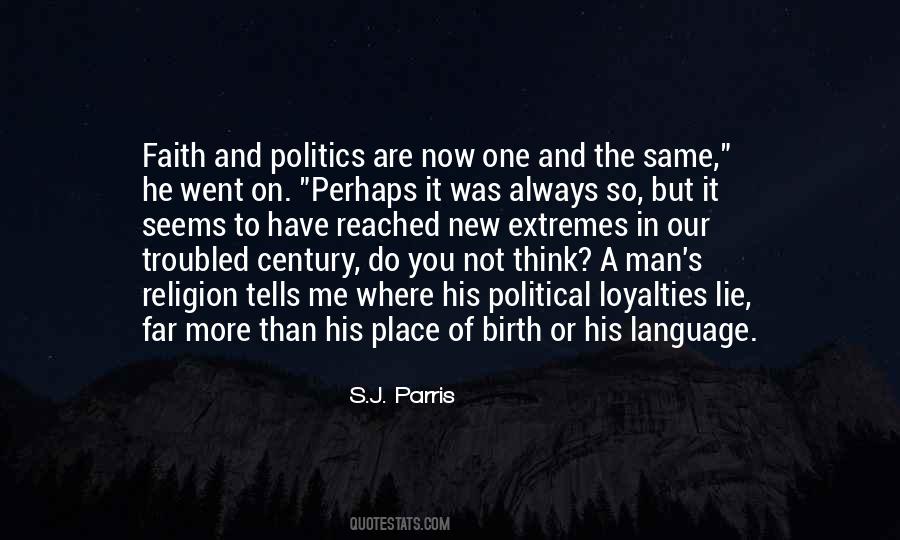 Politics Language Quotes #1802170