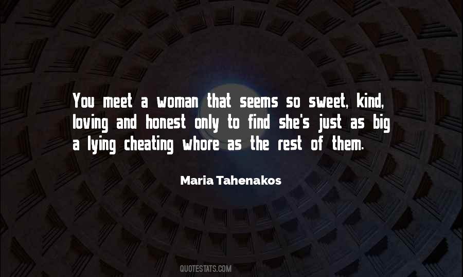 Quotes About Lying Woman #1247704
