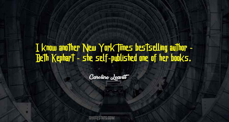 Bestselling Author Quotes #1607344