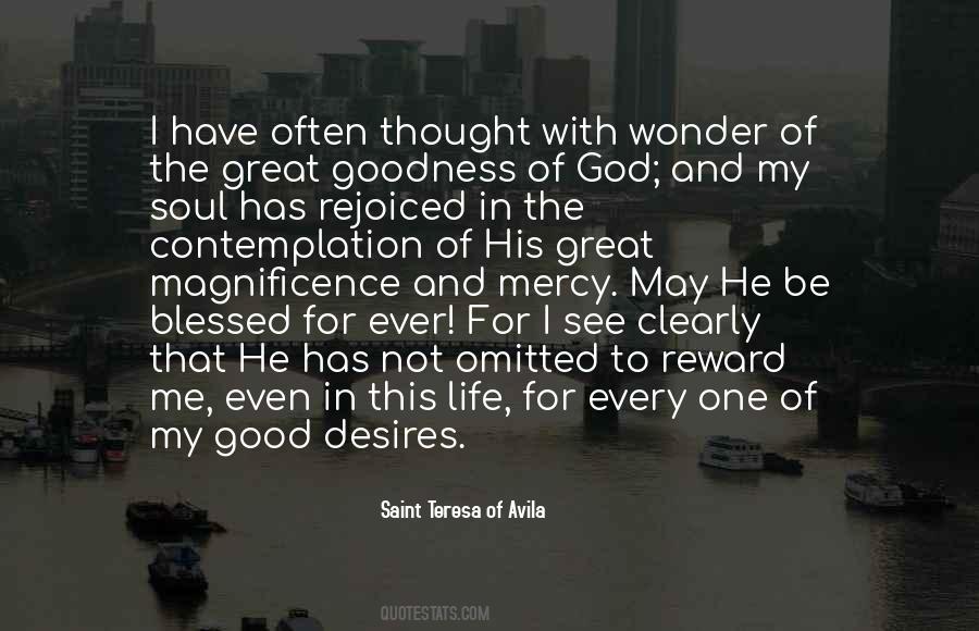 Quotes About Goodness And Mercy #1569498