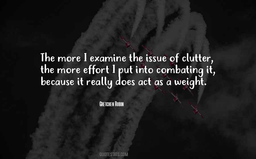 Quotes About Clutter #1097400