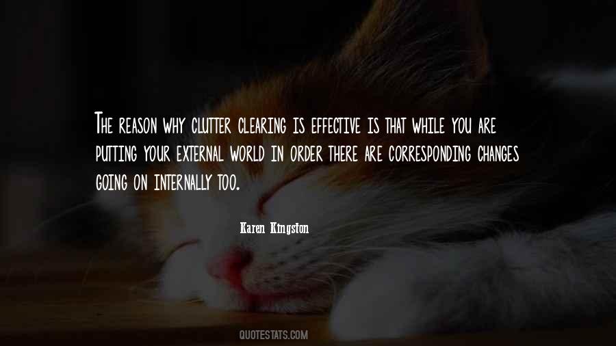 Quotes About Clutter #1257796