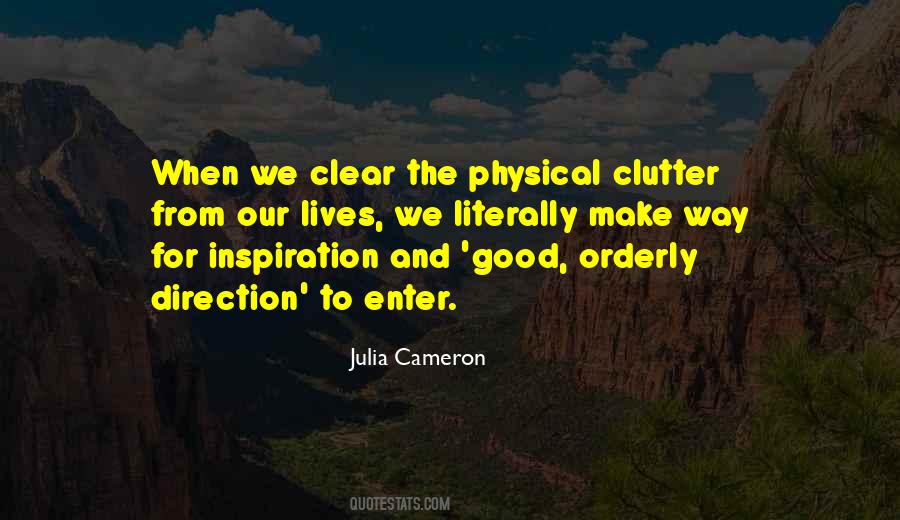 Quotes About Clutter #1614063