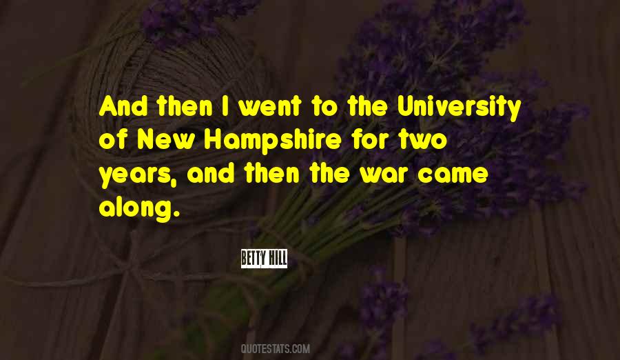 Quotes About New Hampshire #1084218