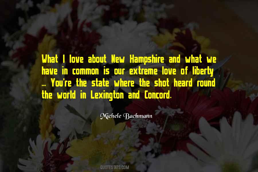 Quotes About New Hampshire #371174