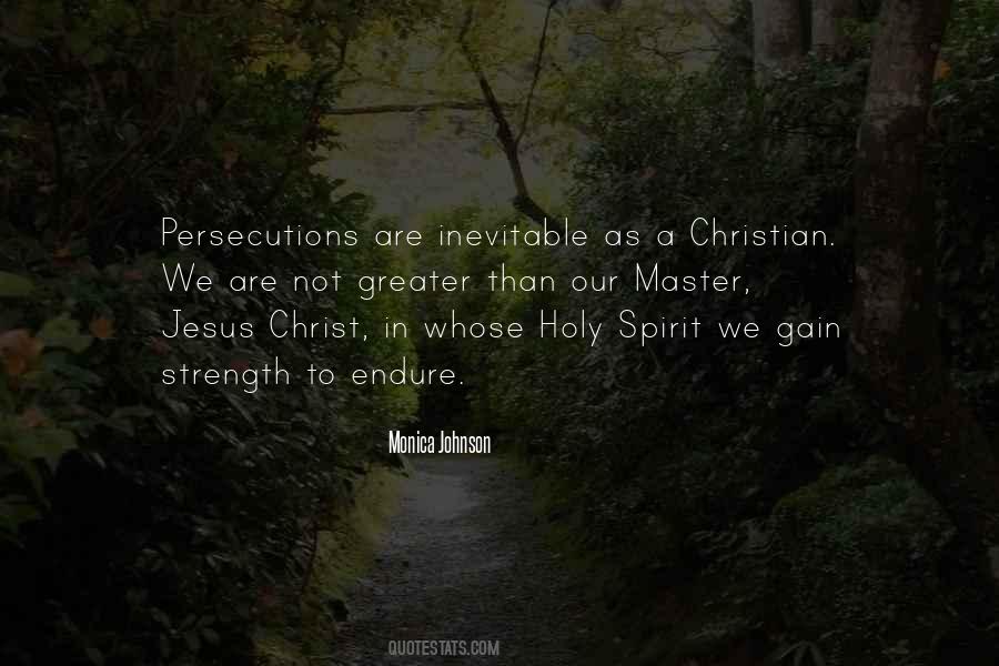 Quotes About Persecutions #1423704