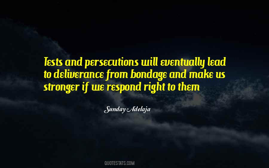 Quotes About Persecutions #389935