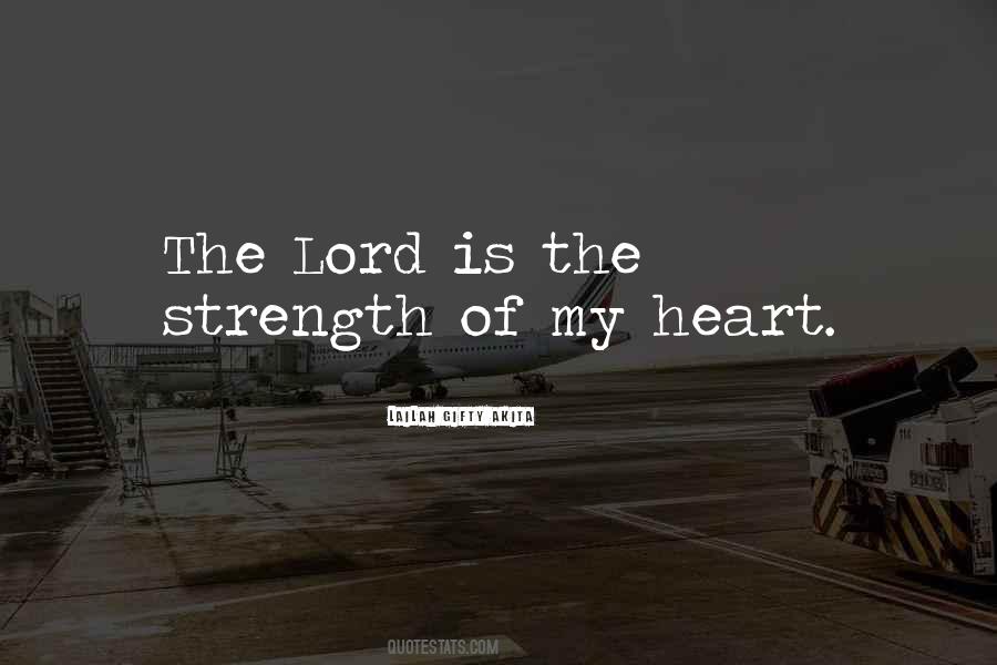 Quotes About The Lord's Strength #198909