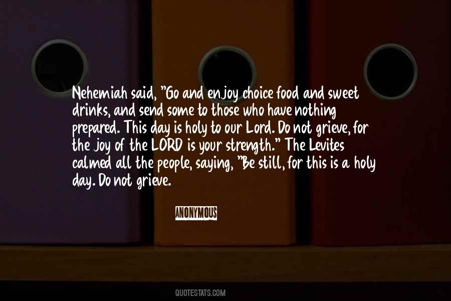 Quotes About The Lord's Strength #40213