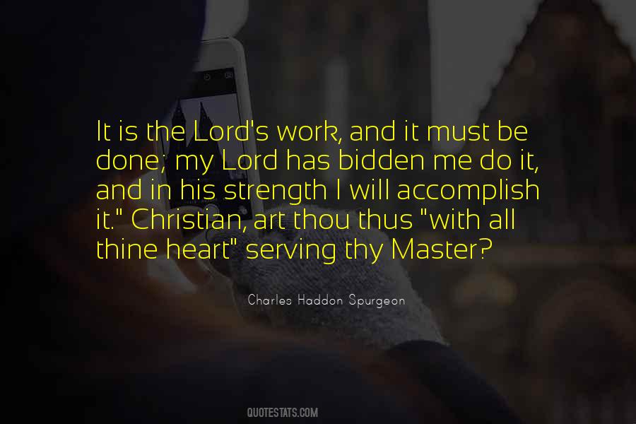 Quotes About The Lord's Strength #576858