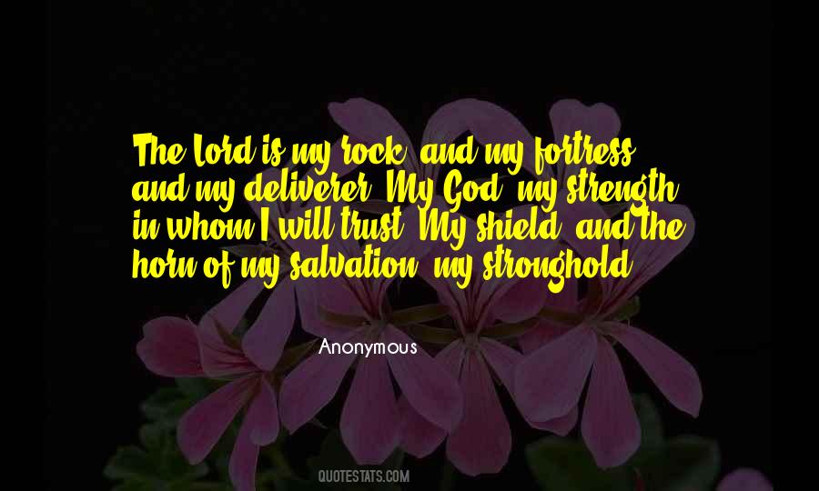 Quotes About The Lord's Strength #637762