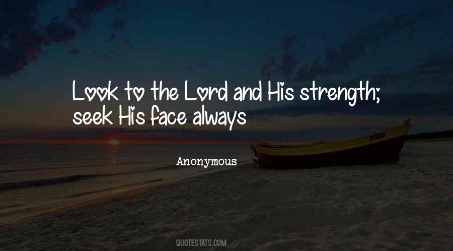 Quotes About The Lord's Strength #664865