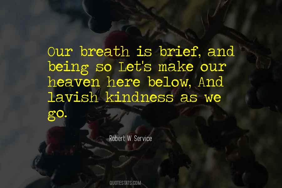 Kindness Brief Quotes #1496909
