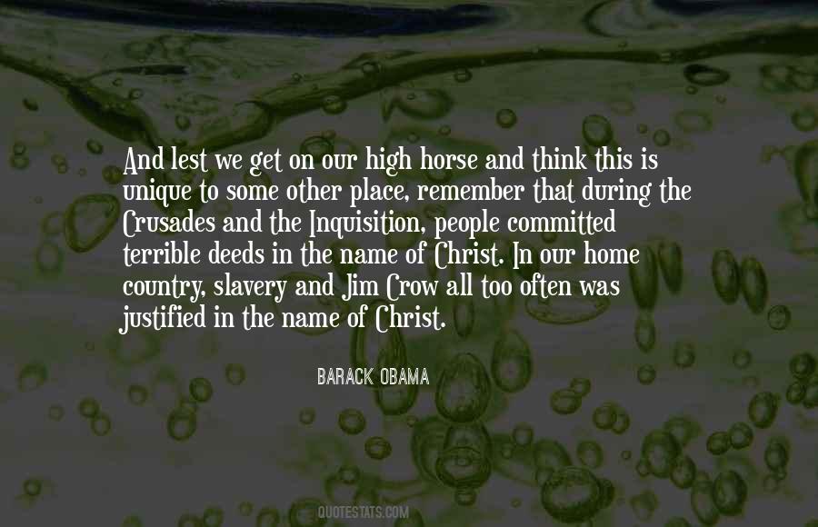 Quotes About Crusades #1630908
