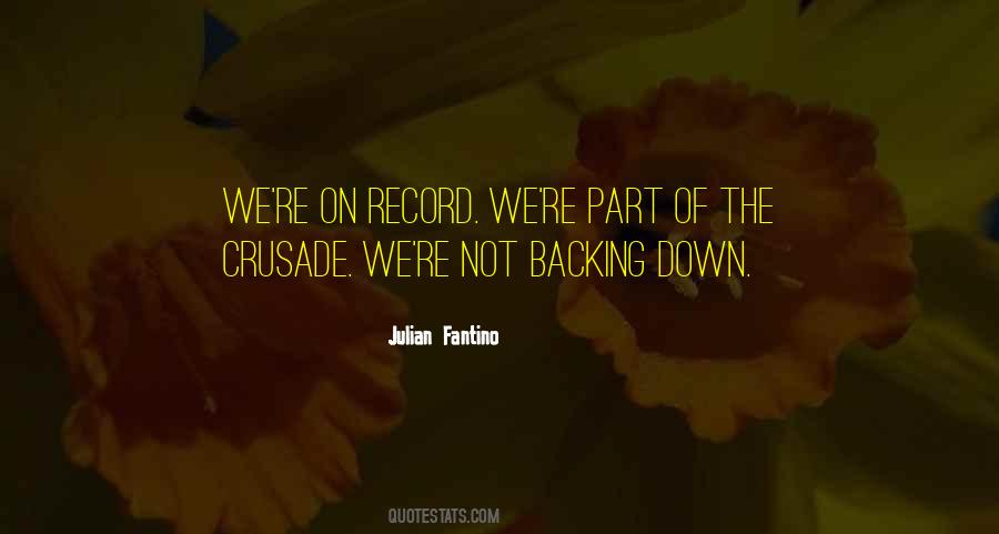 Quotes About Crusades #1811197