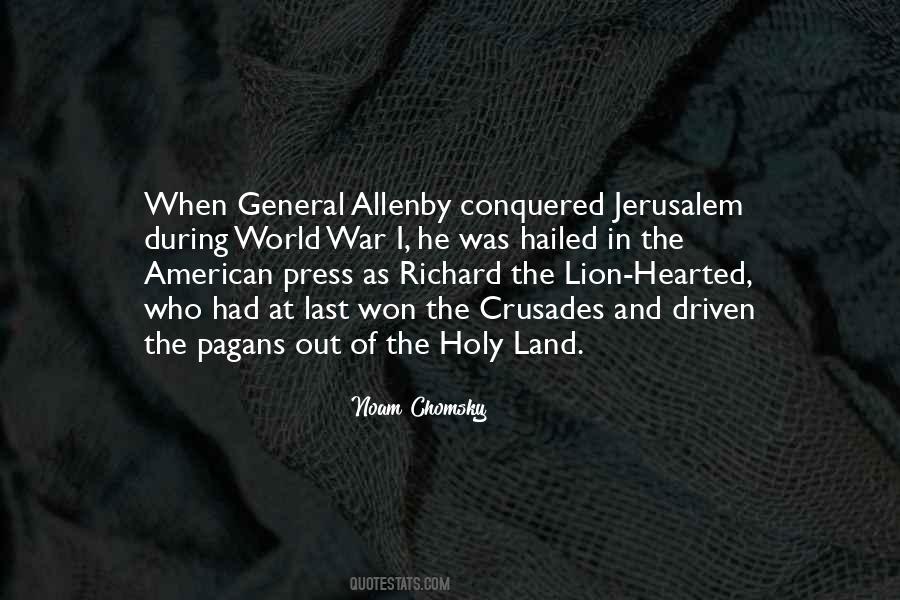 Quotes About Crusades #515784