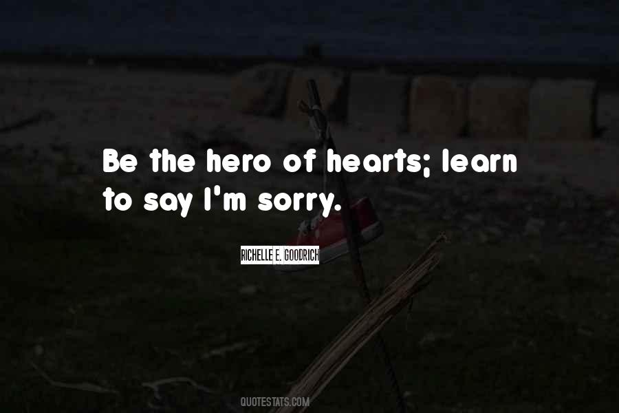 Quotes About To Say I'm Sorry #1258464