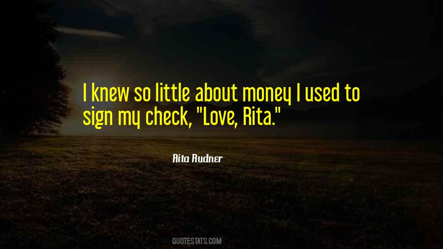 Quotes About Having Little Money #178147