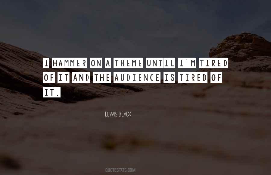Quotes About Hammers #700524