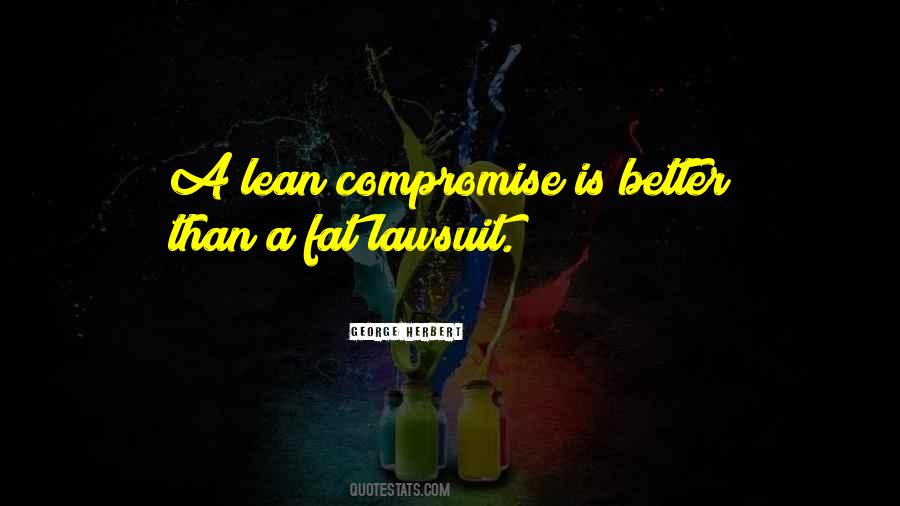 Quotes About Lean #1346713