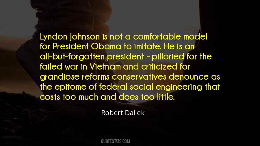 Quotes About President Johnson #1169921