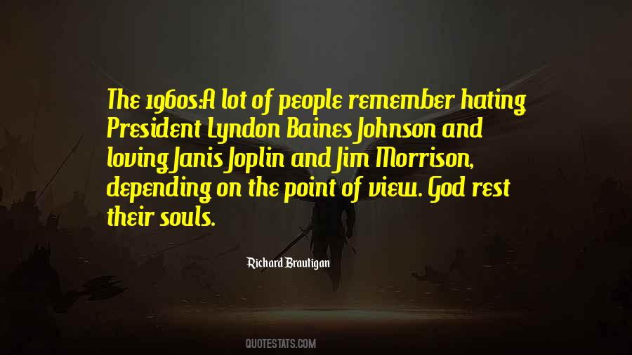Quotes About President Johnson #1709789