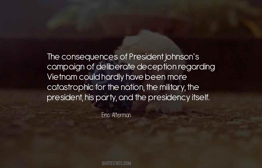 Quotes About President Johnson #1819828
