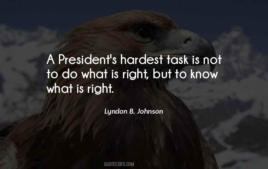 Quotes About President Johnson #847744