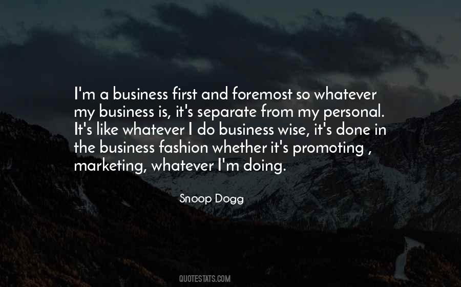 Fashion Business Quotes #1815393