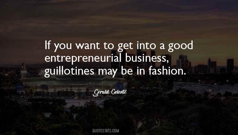 Fashion Business Quotes #527369