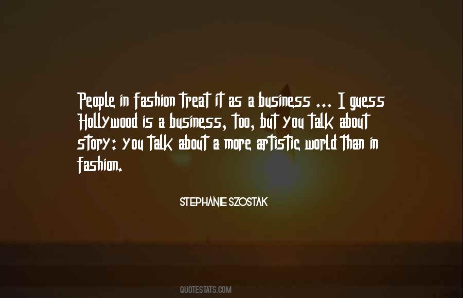 Fashion Business Quotes #678517
