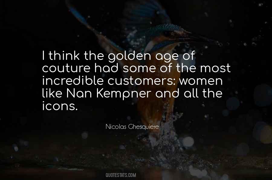 Quotes About The Golden Age #1502913
