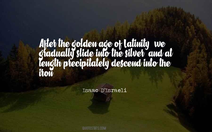 Quotes About The Golden Age #1780747