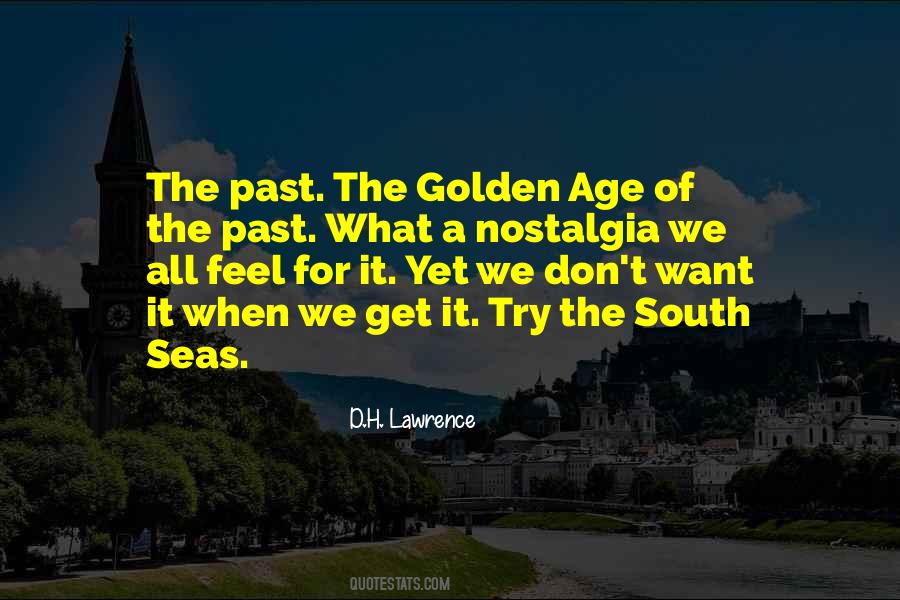 Quotes About The Golden Age #556974