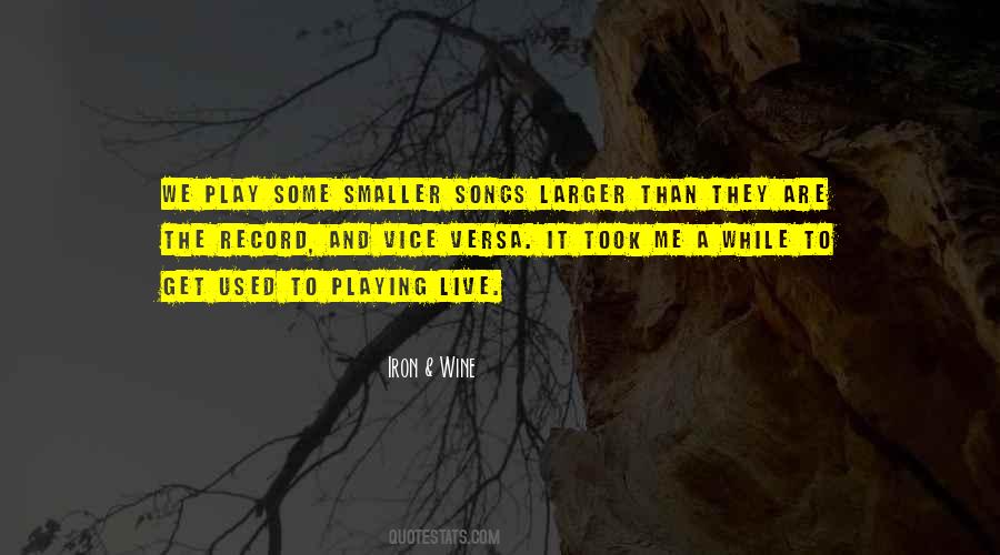 Quotes About Playing Records #1262659